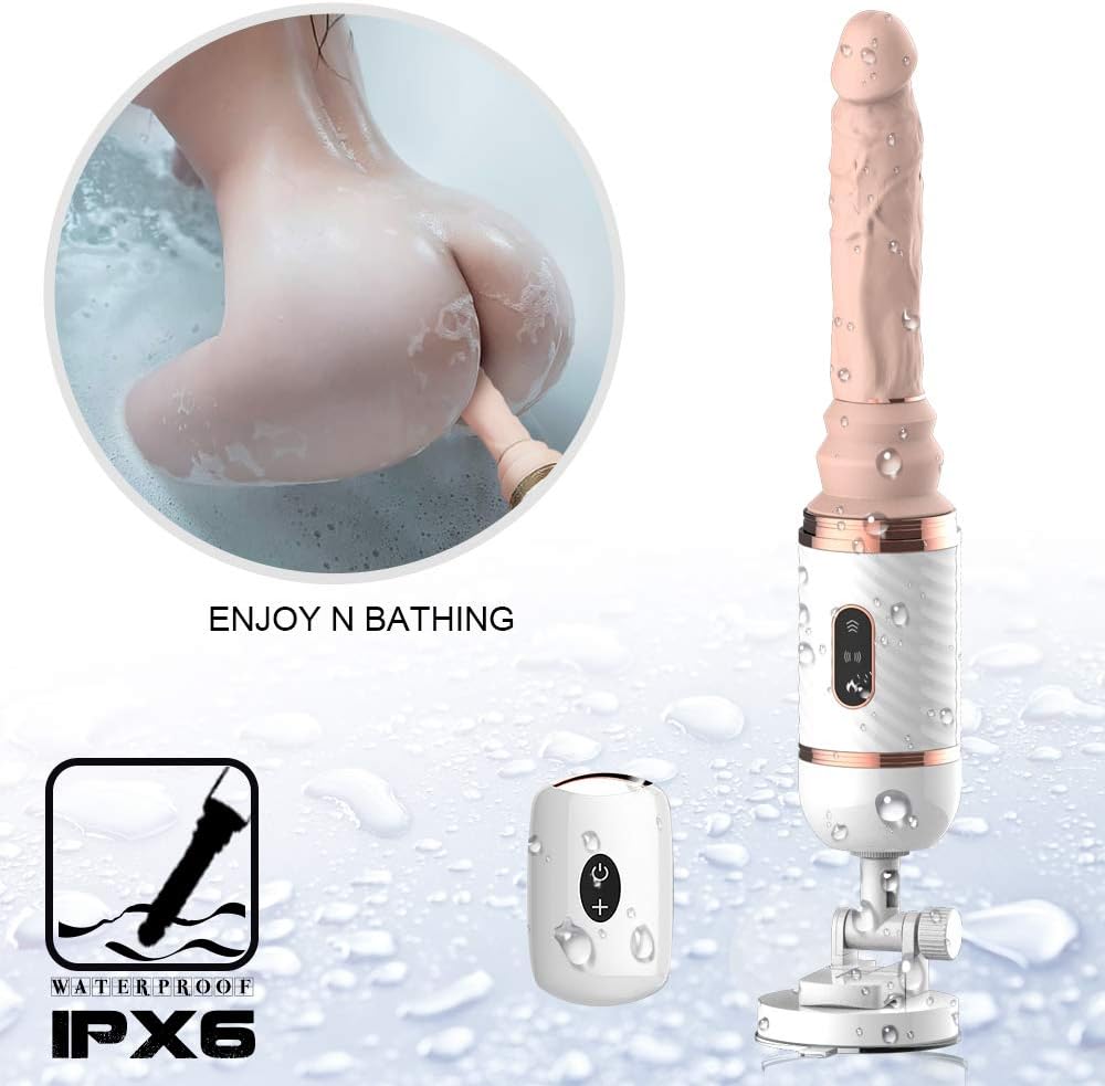 7 Th-rsuting Ro-tating G S Potter VibraAtor with Suction Cup for Women Ultra Soft Medical-Grade T-PE Sticks for Women beginers, Remote Control Adult DiloToy for Couples,Best Gifts for Her