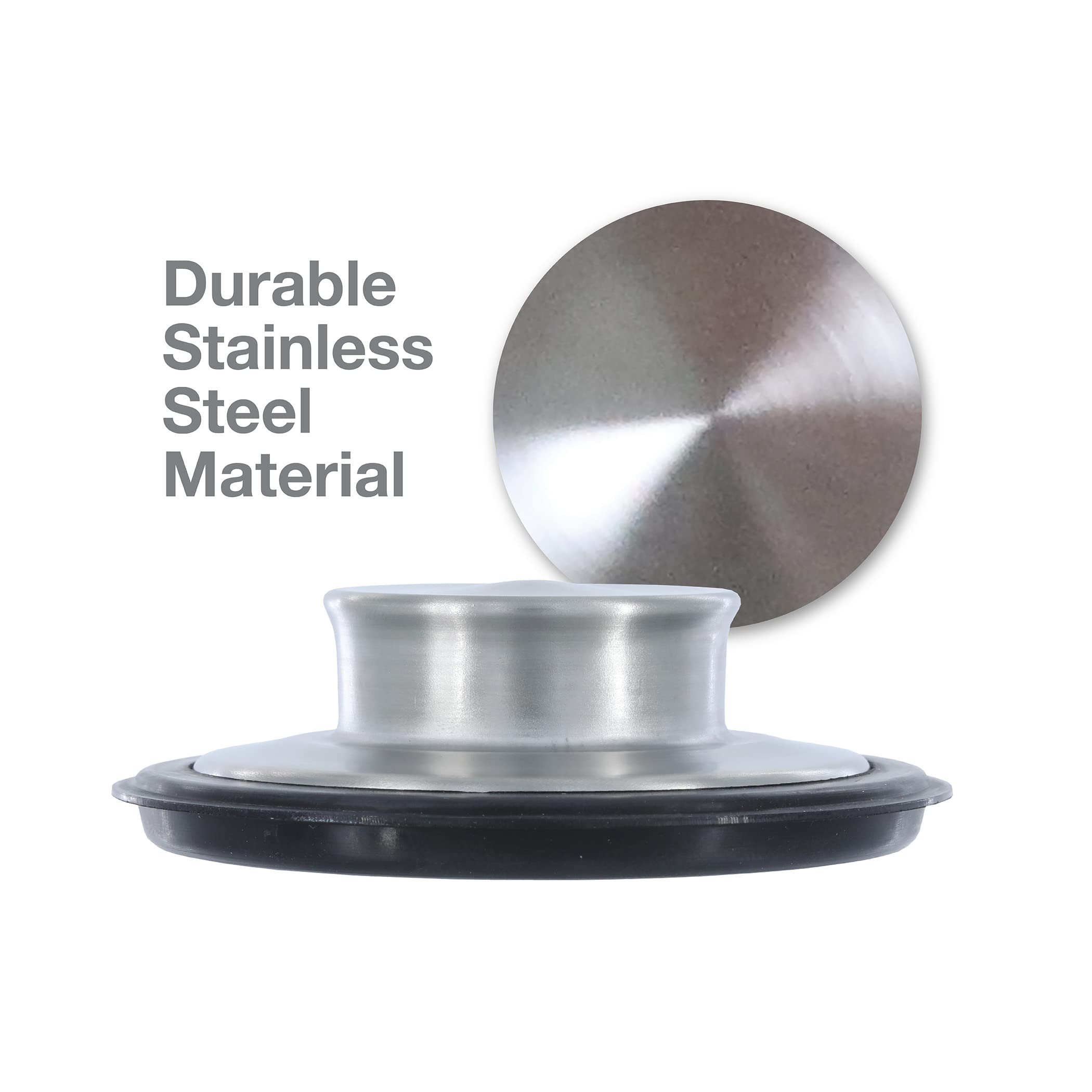 Danco 12015 Sink Garbage Disposal Drain Stopper, Stainless Steel