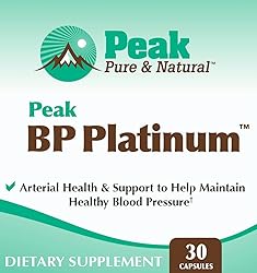 Peak Pure & Natural Peak BP Platinum from 30 Capsules