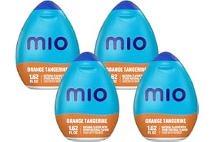 Mio Vitamins Liquid Water Enhancer, Orange Tangerine, 1.62 OZ, 4-Pack