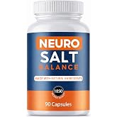 NEURO SALT Capsules dr oz, 90 Capsules Electrolyte &amp; Mineral Support Formula, Daily Hydration &amp; Balance, Naturally Sourced Ingredients, Easy-to-Take Capsules（1）