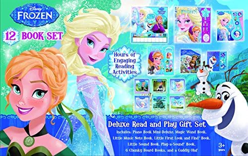 Disney Frozen Bulk Stack Gift Set 12 Book Board book – Sound Book, September 15, 2015