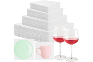 YGPHO 200 Pack Foam Pouches, 4 Sizes (12x12 inch, 10x10 inch, 8x8 iInch, 6x6 inch) Cushion Foam Pouch for Packing, Moving and Storage, Packing Supplies for Cup, Dishes, Glasses, Plates - Moving Supplies Kit