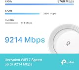 TP-Link Deco BE65 BE9300 Mbps Tri-Band WiFi 7 Router 2.5G WAN/LAN view 4