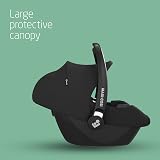 Maxi-Cosi CabrioFix i-Size Car Seat 0–12 Months 3.2kg Sun Canopy Black view 5