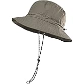 FEICUI Men Women Outdoor Bucket Hat Quick Dry Packable UV Protection Boonie Sun Hat