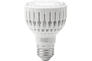 GooingTop LED Grow Bulb,12W (80Watts Equiv) 5000K White Full Spectrum Plant Light for Indoor Plant Growing,Super Bright & High Output,1 Pack