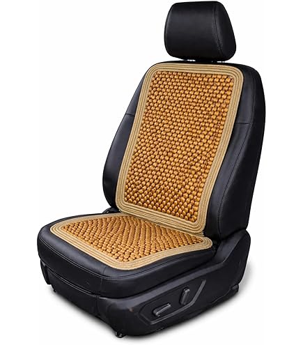 Aazon.co: HJJKKH Natural Wood Beaded Seat At, Suer Office Chair - View #8