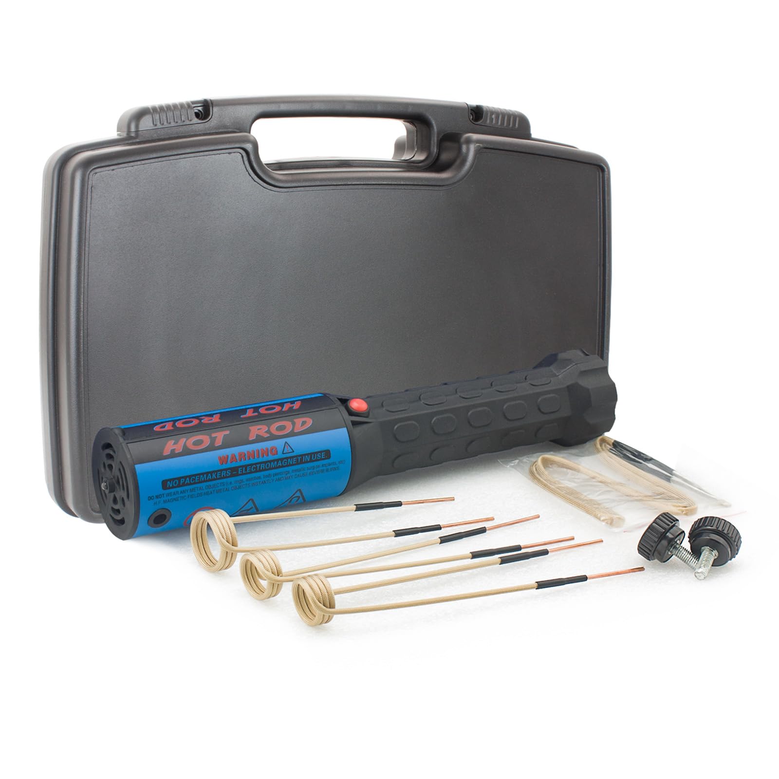 Photo 1 of Pakowin Magnetic Induction Heater Kit - 1200W 110V Induction Heater Bolt Removal Tool with 4 Coils, Bolt Heater Tool for Rusty Screw Removing