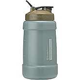 BlenderBottle Hydration Koda V1.5, Half Gallon Water Bottle, 74-Oz, Full-Color Tan