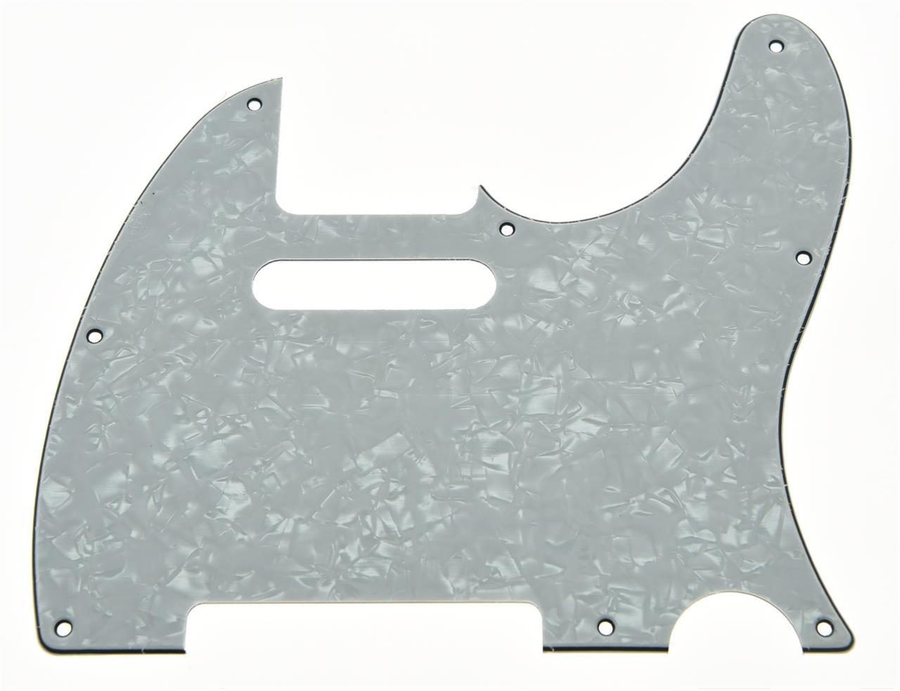 KAISH White Pearl Tele Guitar Pickguard Scratch Plate for Fender Telecaster โ image 1