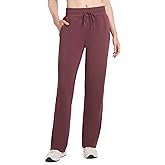 Danskin Womens Sandwashed Straight Leg Sweatpants