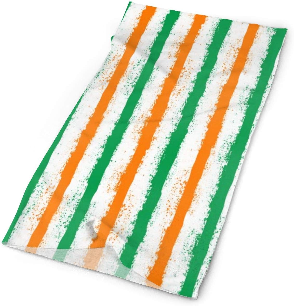 Irish Stripes Colorful Outdoor Scarf Headbands Bandana Mask Neck Gaiter Head Wrap Mask Sweatband