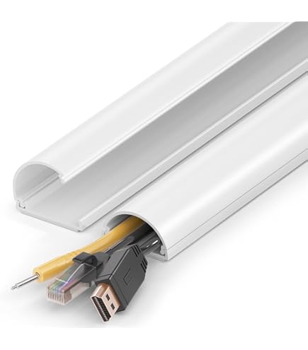 ZhiYo Cord Covers For Wires On Wall, 39in(3 X L13in) Cable - View #5