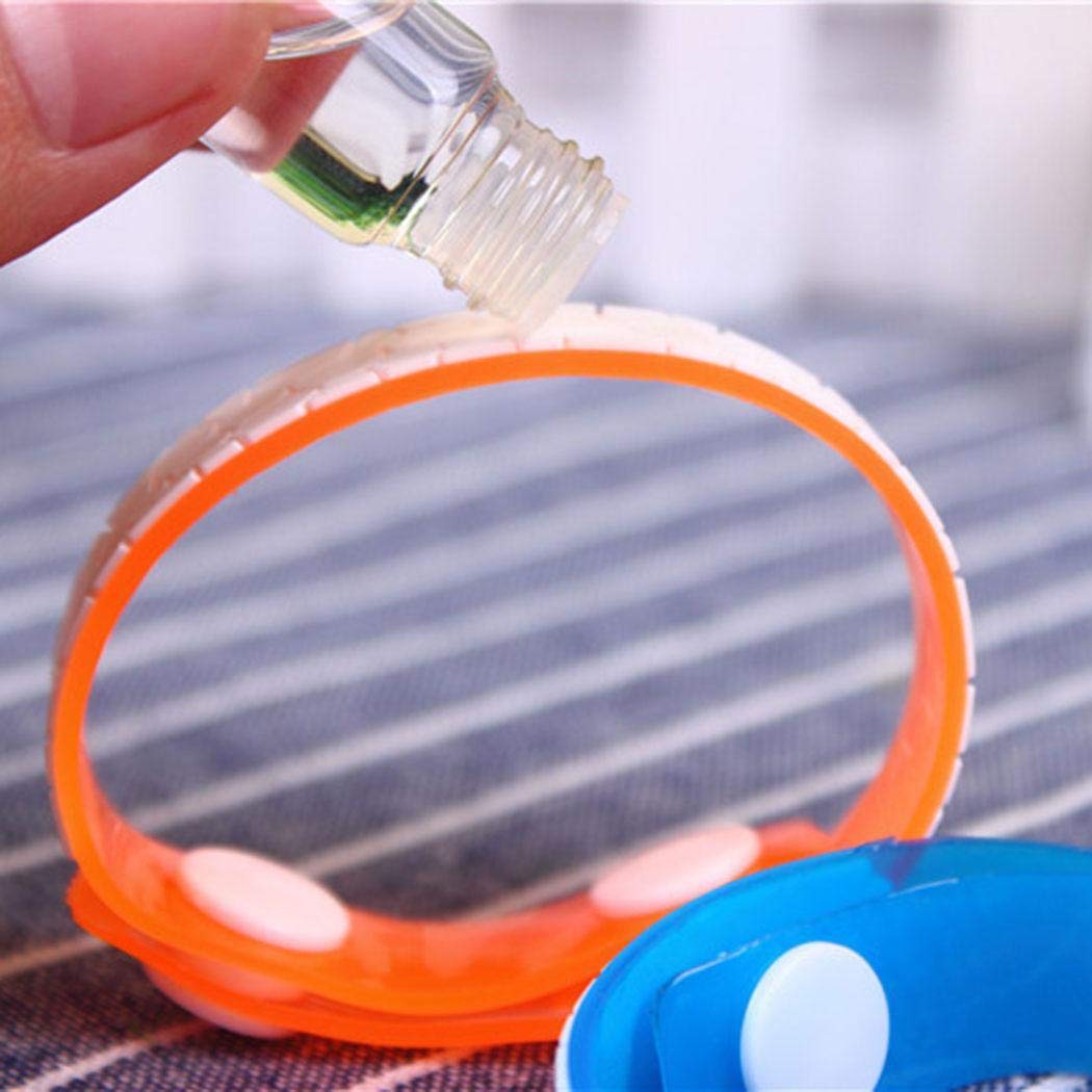 Caeasar Pulsera Repelente de Mosquitos portátil práctica Duradera Unisex Repelente de Insectos