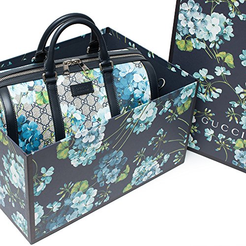 gucci blue flower bag
