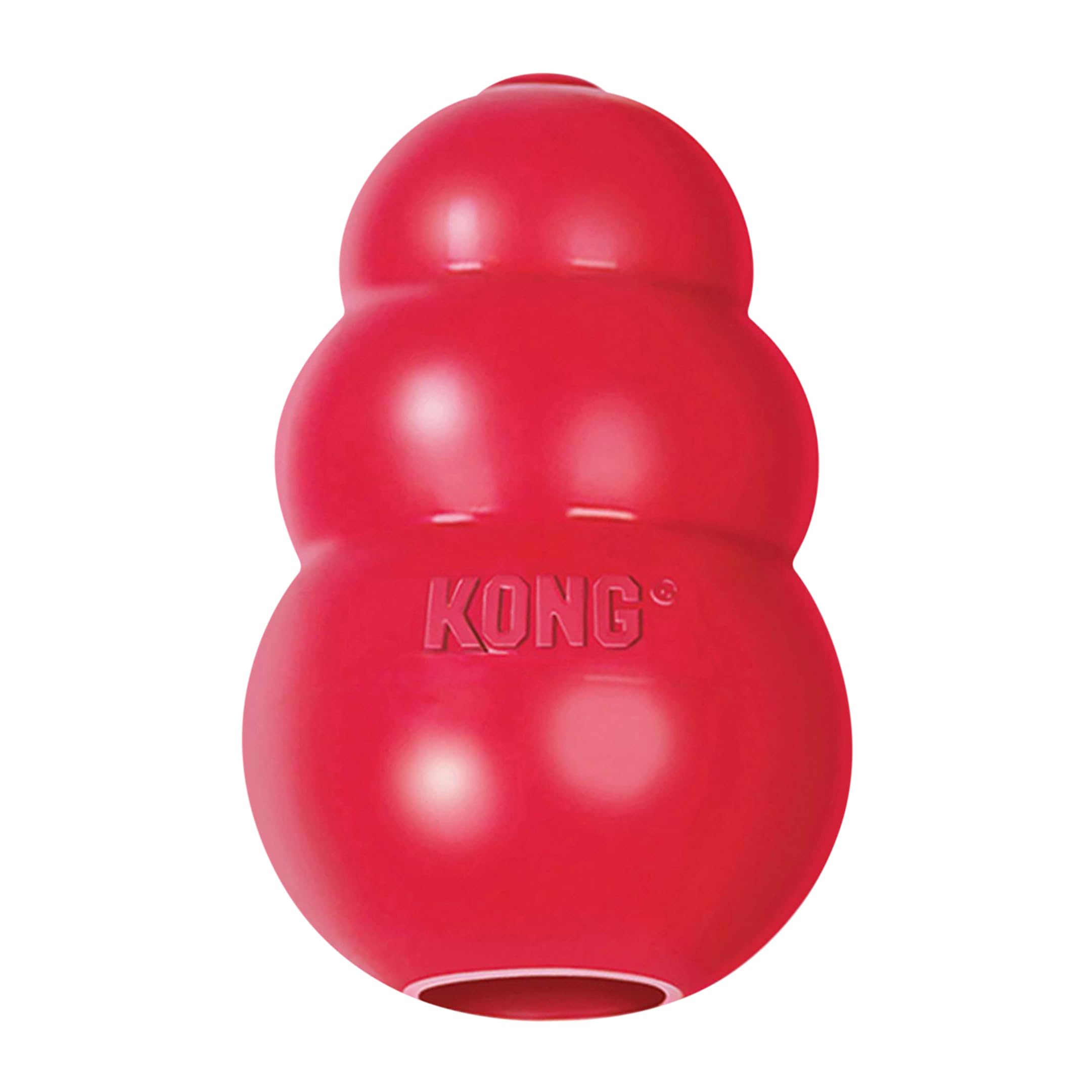 KONG Classic Stuffable Dog Toy - Fetch & Chew Toy for Dogs - Treat-Filling Capabilities - Durable Natural Rubber Material - For Medium Dogs