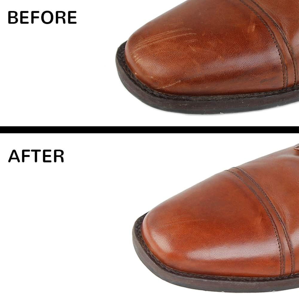 FootFitter Premium Shoe Cream Polish, 2 Pack, Shoe and Boot Shine Cream - Made in the USA! (White): Shoes