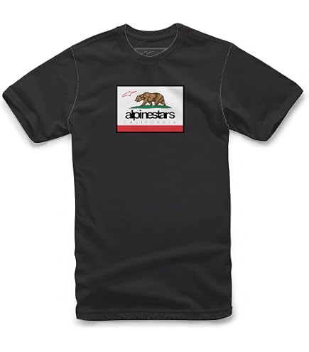 Alpinestars Ageless Rake Tee Men's T-Shirt - 100% Combed Cotton, California Streetwear Design