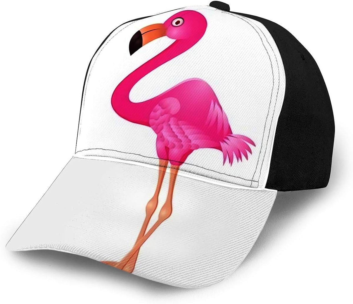 flamingo golf hat