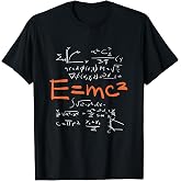 E=mc2 Science Equations Math Physics Formula Einstein Theory T-Shirt