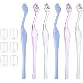 HJZHII 6 Pcs Eyebrow Razor for Women, Mini Eyebrow Razor Trimmer Small Face Razors Lip Hair Remover with Precision Cover Face Razors Eyebrows Shaver Shaving Removal Tool for Women Makeup FaceCare Tool