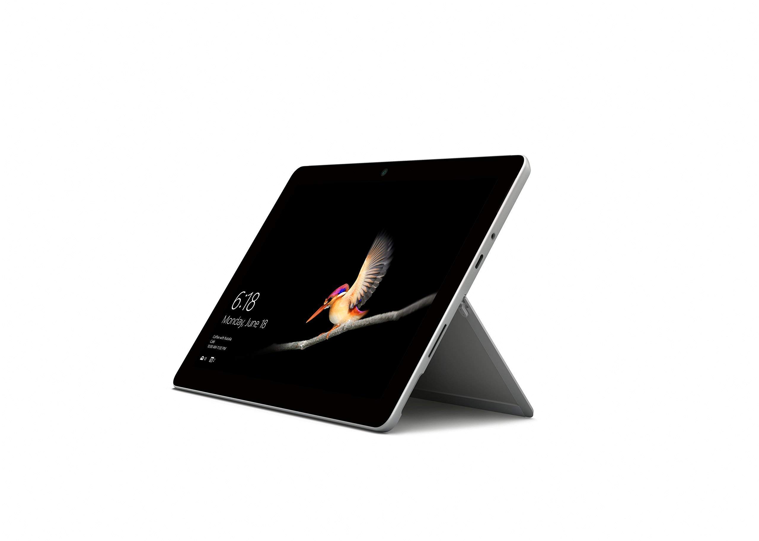 2018 Microsoft Surface Go with Intel Pentium Gold 4415Y (10-inch, 4GB RAM, 64GB SSD) Platinum (Renewed)