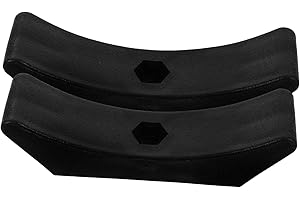 Zerodeko 2Pcs Dumbbell Holder Stand Lightweight Plastic Dumbbell Rack Protects Floors From Rolling for Home