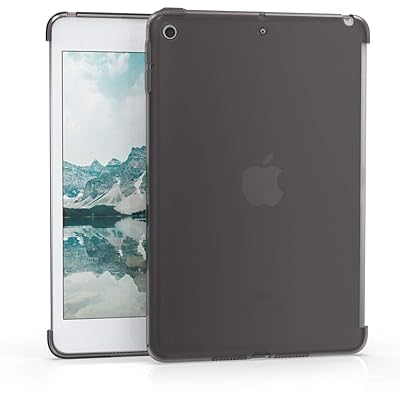 kwmobile Crystal Case for Apple iPad Mini 5 2019 - TPU Silicone Smart Cover Compatible Protective Cover - BlackTransparent