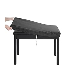 BUYUE Luxury Piano Bench Cover, (20"- 27") L x