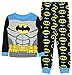 DC Comics Batman Little Boys New look Long Sleeve Pajamas Cotton Pajamas Tight Fit (5T)