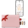 NAILPOP Nail Art Printer Machine - Digital Nail Design Machine Printer that comes w/ 10 Sheets of Nail Sticker Paper | Wireless & Automatic Nail Art Machine | Limitless Design & Easy Navigation (PINK)