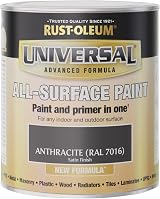 Rust-Oleum Universal Paint Satin Anthracite 750ml Wood Metal Plastic Interior view 6