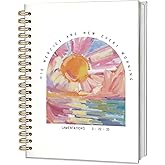 ICEWHITEY Christian Bible Notebook Journal,Christian Gifts for Women,Bible Journal Notebook for Note Taking,Bible Be a Light for All to See Hardcover Spiral Journaling Notebooks,5.5x8.3 Inch