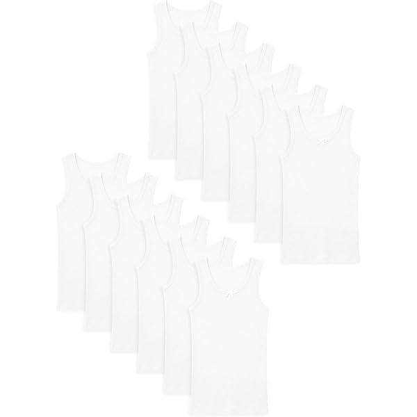 Sexy Basics Women's 100% Cotton Flex Tank Tops | Soft Super Fit
