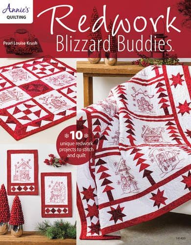 Redwork Blizzard Buddies: 10 unique redwork projects to stitch and quilt (Annie's Quilting)