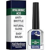 FREEORR Hyaluronic Acid Nail Hardener for Cracked Cuticles&amp;Dry Nails(1 PC) | Nail Strengthener with Calcium Keratin&amp;Hyaluronic Acid, Improve Nail Gloss Moisturizes Conditions and Strengthens Resilient