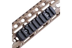 TuFok Picatinny Rail Section for Keymode - Thin 0.27in Height Rail Attachment Rail Adapter Mount Alumimun 9-Slot