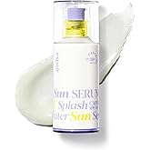 espoir Water Splash Sun Serum SPF50+ PA+++│3,000ppm Caffeine for Reducing Puffiness & Enhancing Skin Elasticity, Non-Oily Hydrating Sunscreen for Daily use, Easy-to-Use, Vegan, 1.69 Fl Oz.