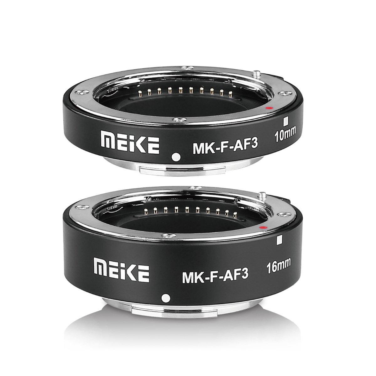 MEIKE MK-F-AF3 Auto Fucus Macro Extension Tube for Compatible with All Fujifilm Mirrorless Camera(10mm 16mm only or conbination) X-T1 X-T2 X-Pro1 X-Pro2 X-T10 X-A1 X-E1 X-E2 X-E3 X-T20 X-T3 X-T30 etc