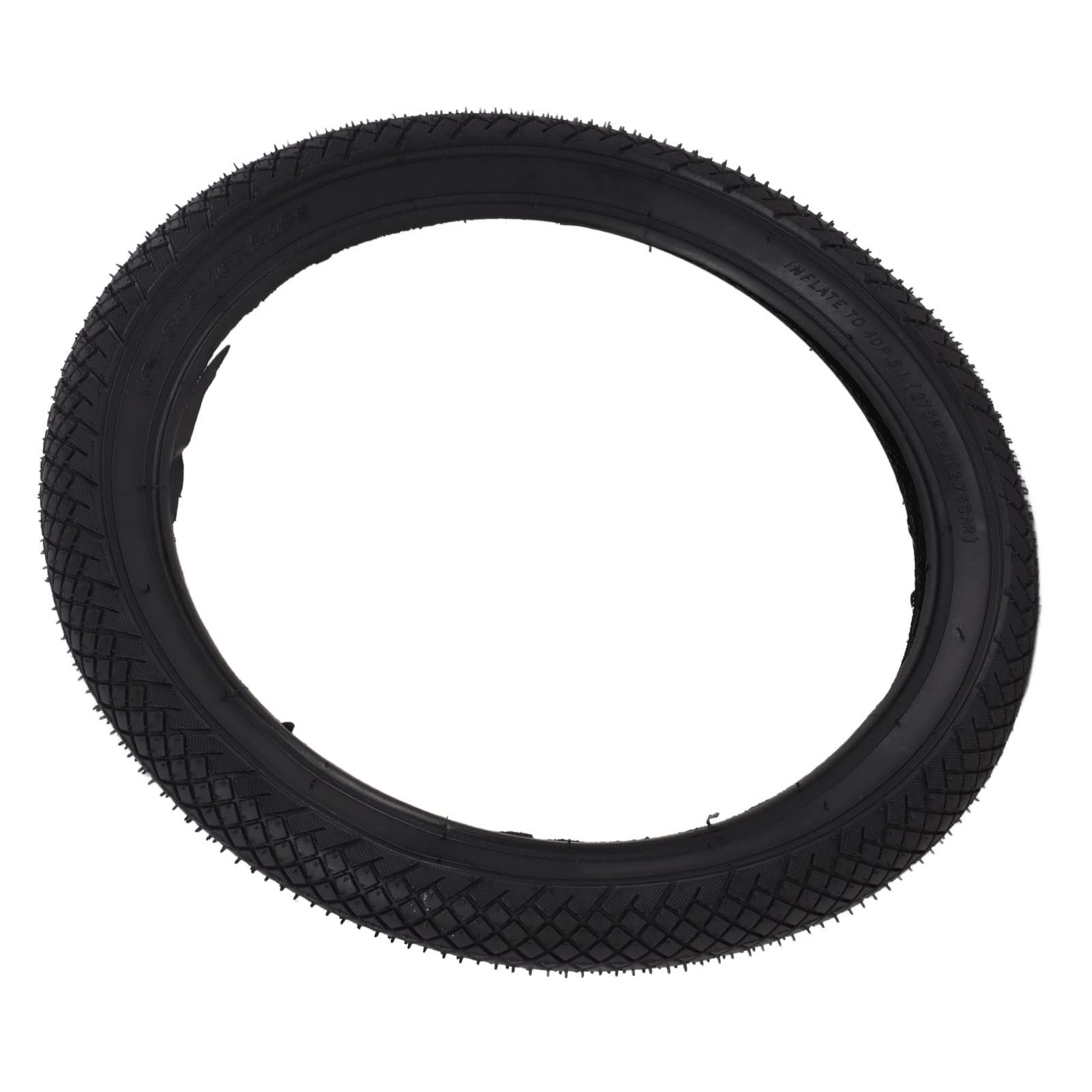 Bike Tyre 16 X 2.125 Inch, 1 PCS Children's Bicycle Tyres Kids Rubber Bicycle Tyres Folding Bike Tyres for Wear-Resistant, Comfortable, Stylish, Faster(16 X 2.125)