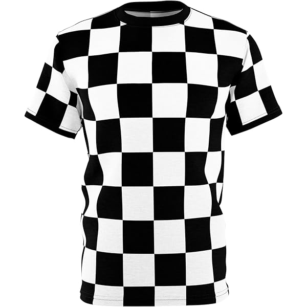 トップス CHECKER FLAG EASY CARE SHORTSLEEVE SHIRT Amazon.com: whuhezhi Square Checkered Flag Men's Summer