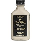 Saphir M&eacute;daille d&rsquo;Or Coated Fabric Lotion 100ml &ndash; Cleans &amp; Protects Coated Canvas, PVC &amp; Patent Materials &ndash; Preserves Color, Logos &amp; Finish for Designer Bags &amp; Accessories