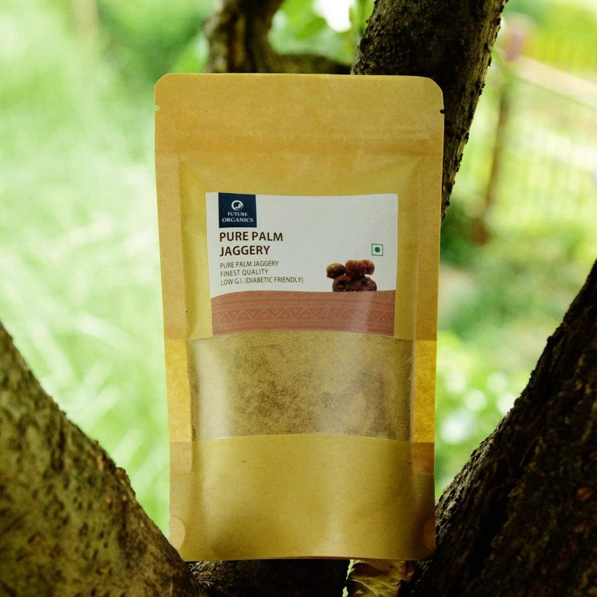 Purest Palm Jaggery Natural Powder - Indian Natural Sweetner 250gm (8.81 OZ )