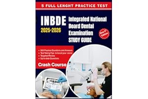 INBDE 2025-2026 Integrated National Board Dental Examination STUDY GUIDE