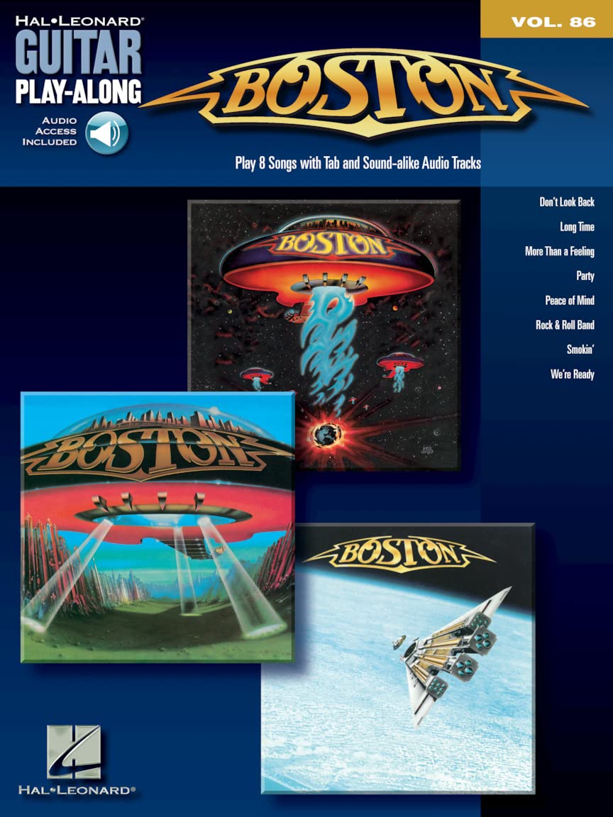 Boston: 86 (Hal Leonard Guitar Play-Along)