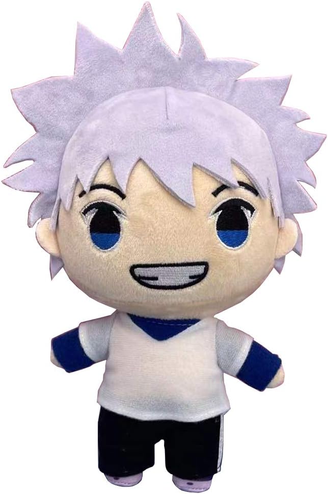 Hunter x Hunter Plush Hisoka Plushie Killua Zoldyck Plush Doll Cute Anime Figure Toy Plushies (Killua Zoldyck)