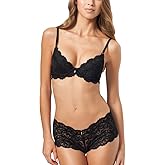 Smart & Sexy Womens Signature Lace Push Up Bra - Perfect for Seeking Effortless Style and Comfort