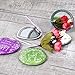 BMC 4pc Heart and Circle Shaped Quotes Design Compact Pocket Mirror