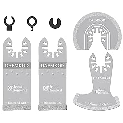 DAEMKOD 4 Pack Diamond Oscillating Tool